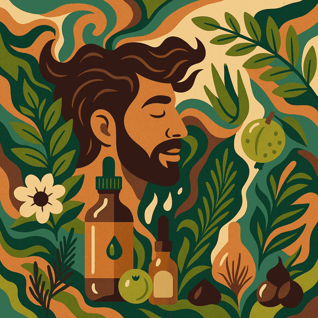 Oil for a healthy scalp