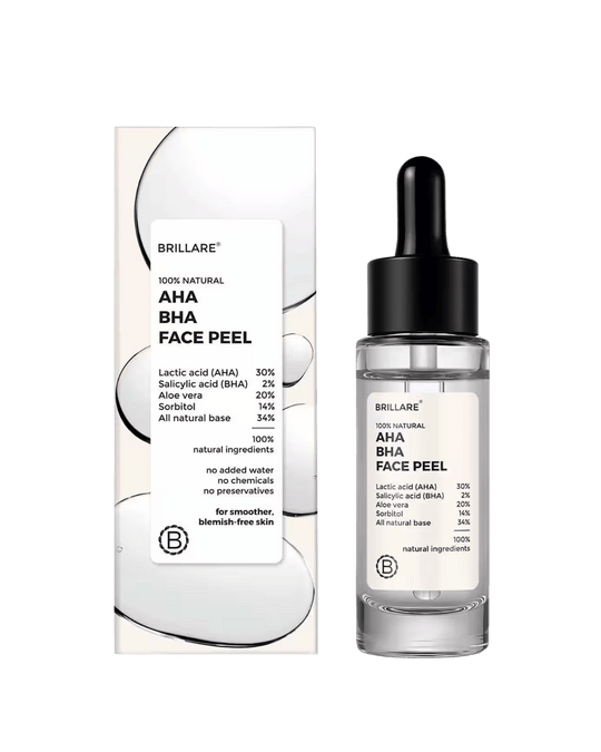 AHA BHA Exfoliating Face Peeling Solution, Skin Exfoliation