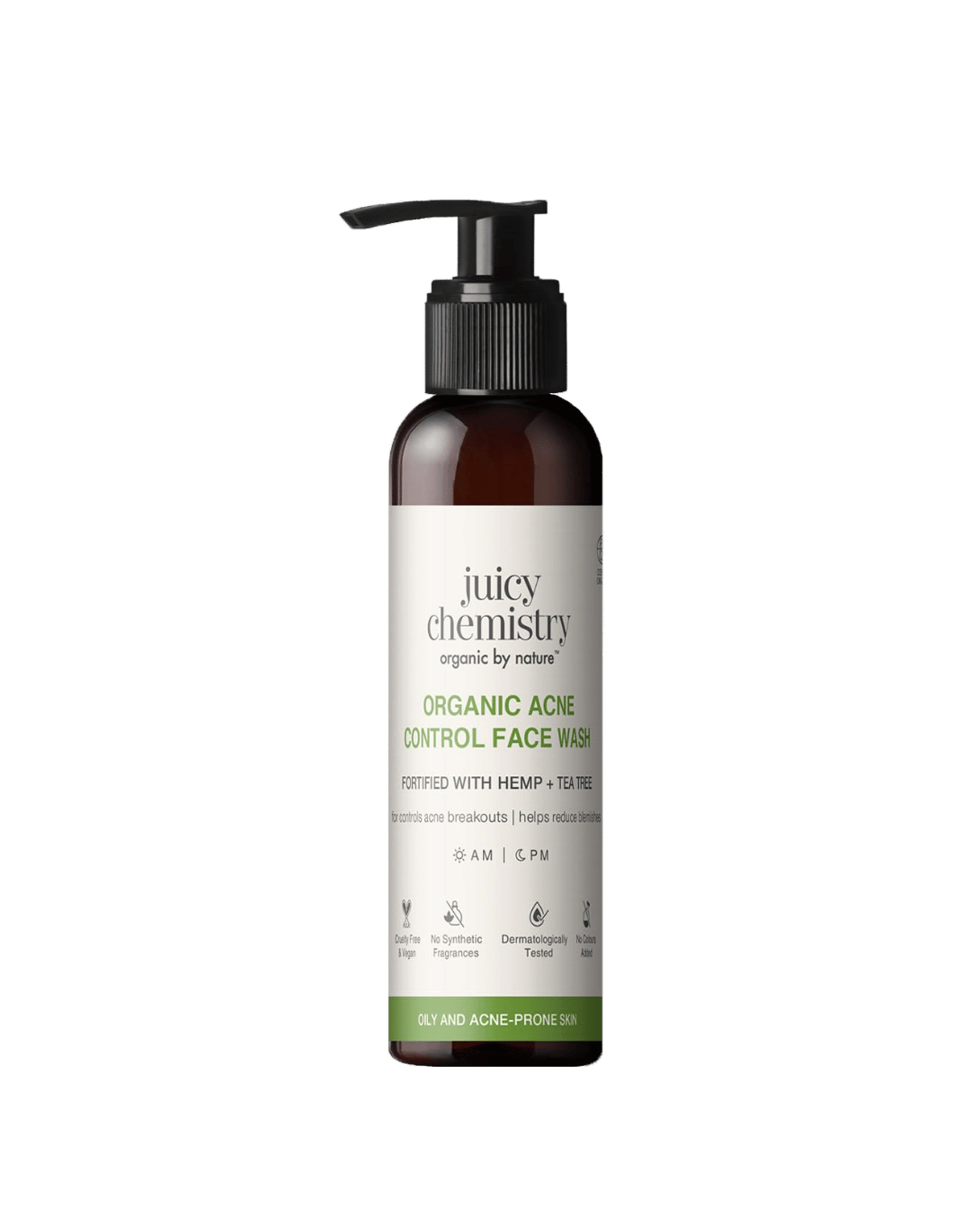 Face Wash, Hemp, Tea-Tree, Neem, Ayurveda Store NZ, Juicy Chemistry