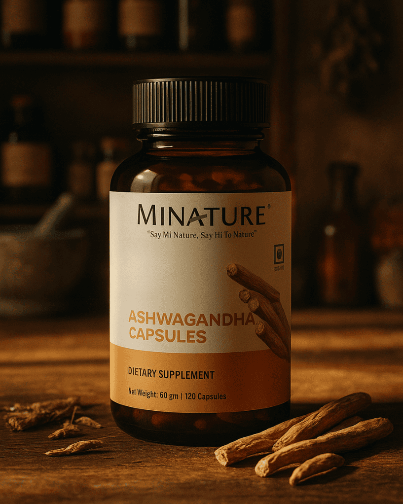 Ashwagandha capsules , Minature, Ayurveda Store Nz