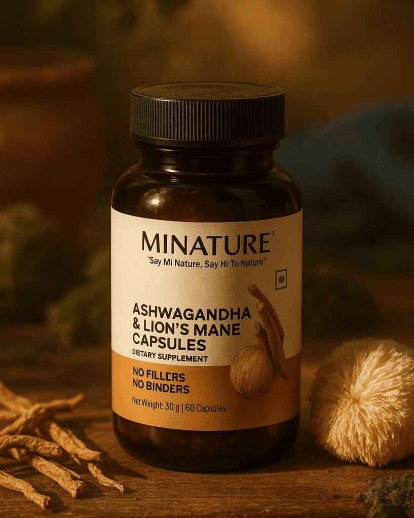 Ashwagandha & Lion's Mane Capsules