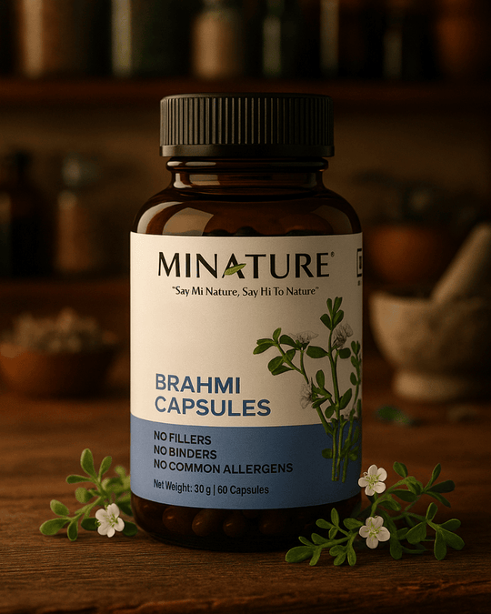 Brahmi Capsules, Minature, Ayurvedastorenz