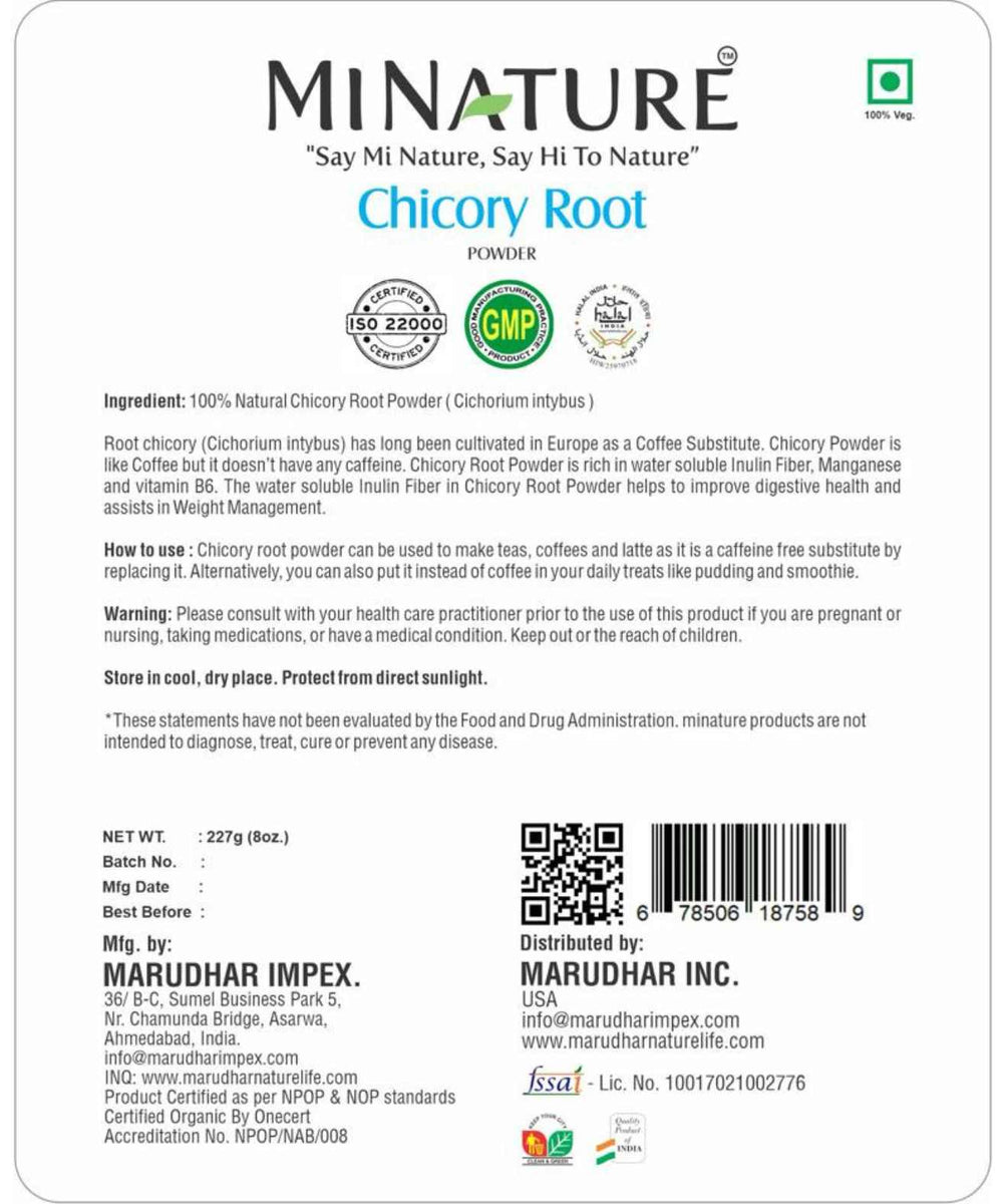 Chicory Root Powder, Minature, Ayurveda Store NZ