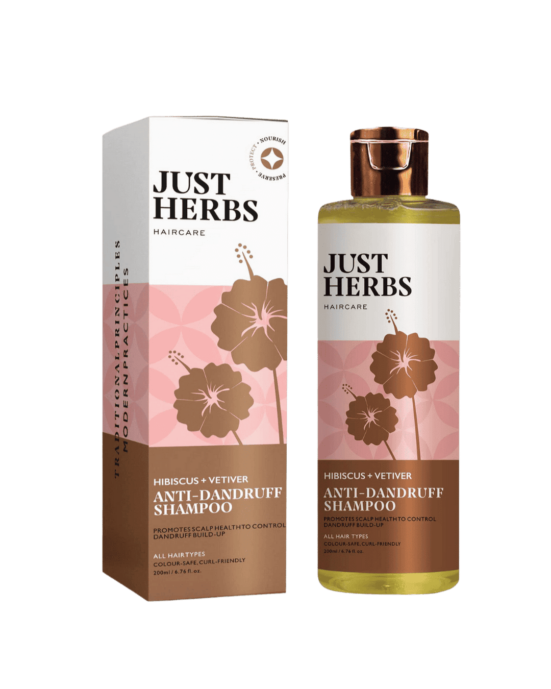 Anti-Dandruff Shampoo with Hibiscus and Vetiver 200ml