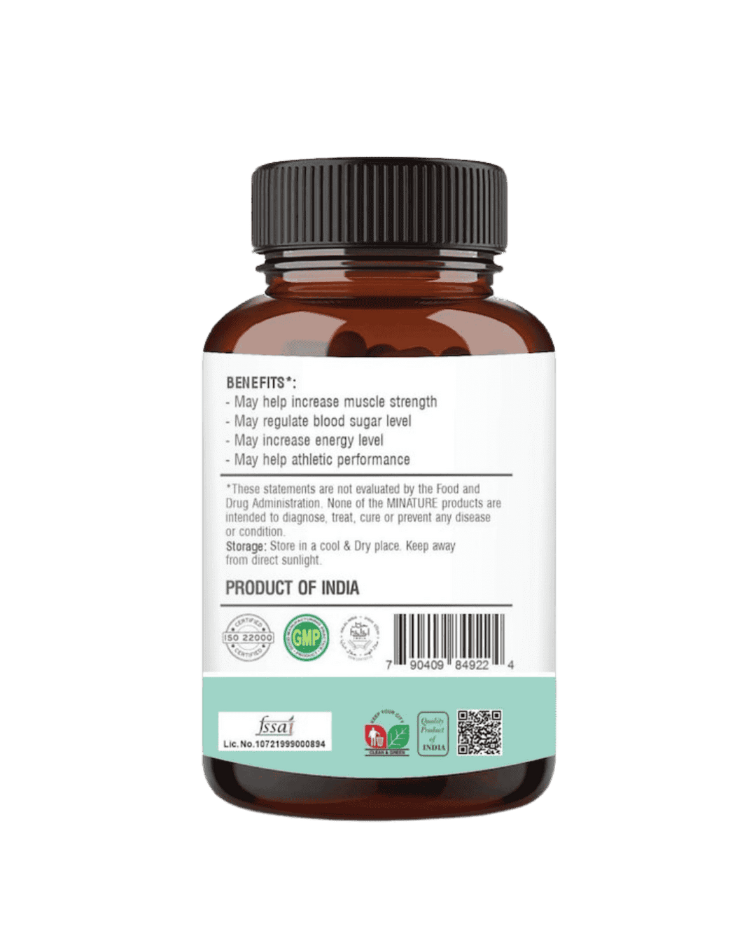 Fadogia Agrestis Capsules, Minature,  Ayurveda Store Nz