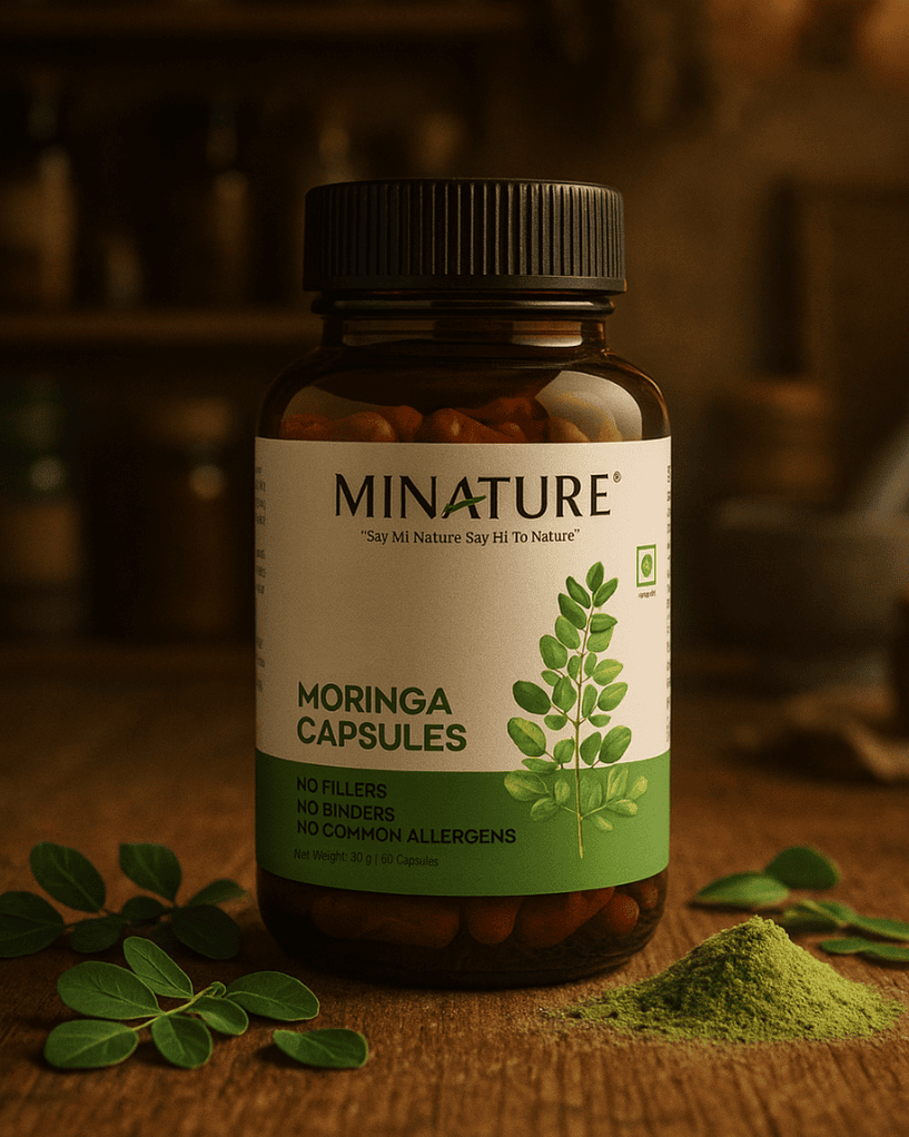 Moringa Capsule, Minature, Ayurveda Store Nz