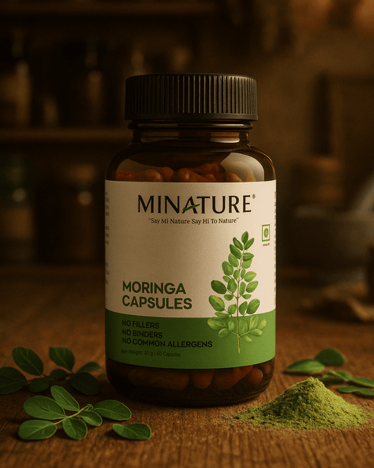 Moringa Capsule, Minature, Ayurveda Store Nz