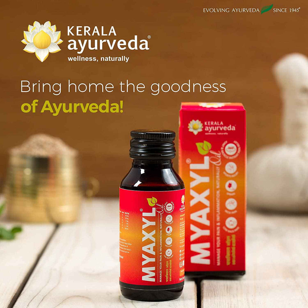 Kerala Ayurveda Myaxyl oil - For Quick Pain Support Naturally