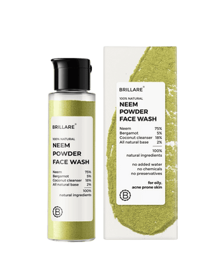 Neem Powder Face Wash For Acne-Prone Skin