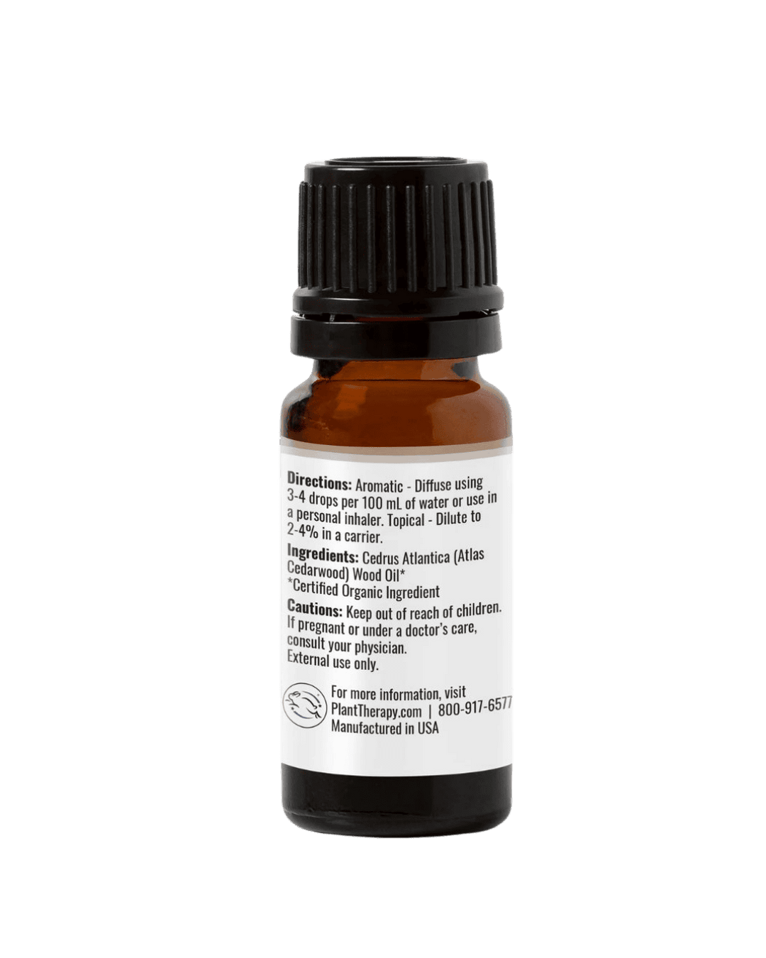 Organic Atlas Cedarwood Essential Oil, Plant Therapy, Ayurveda Store NZ