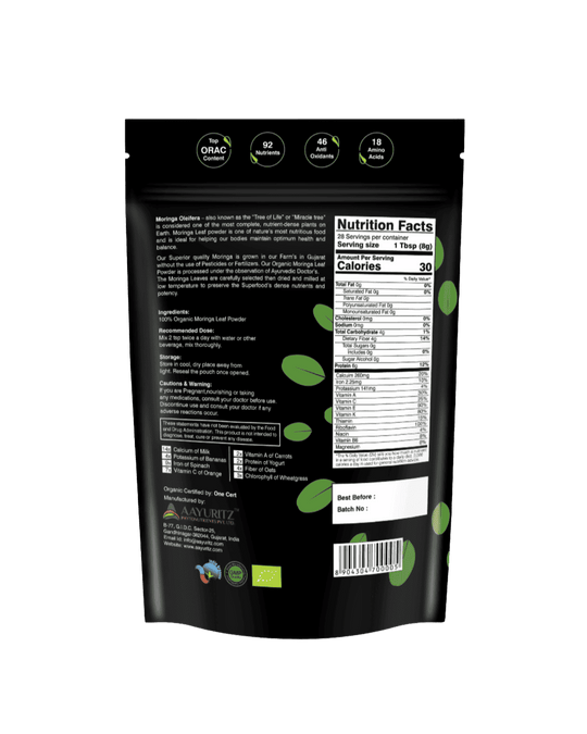 Aayuritz, Moringa Powder, Ayurveda Store NZ