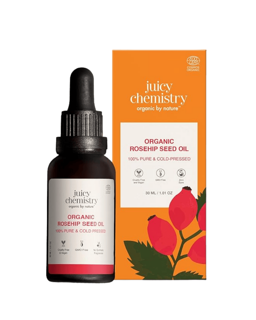 Rosehip Seed Oil, Juicy Chemistry, Ayurveda Store NZ