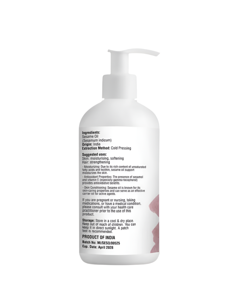 Minature, Sesame Oil, Cold pressed, Ayurveda Store NZ