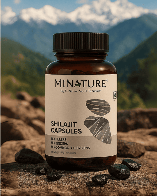 Pure Shilajit Extract Capsules, Minature, Ayurvedastorenz