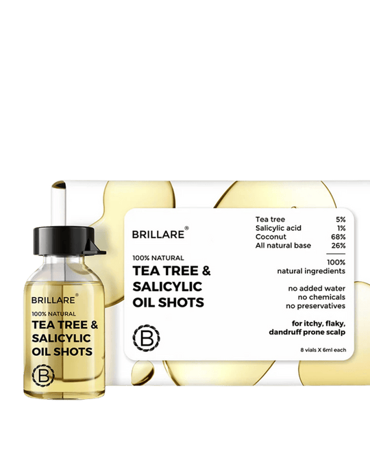 Tea Tree & Salicylic Oil Shots For Dandruff Control