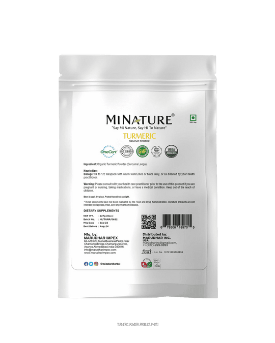 Turmeric Powder, Minature, Ayurveda Store NZ