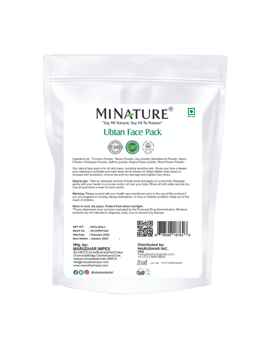Ubtan Face Pack, Minature, Ayurveda Store NZ