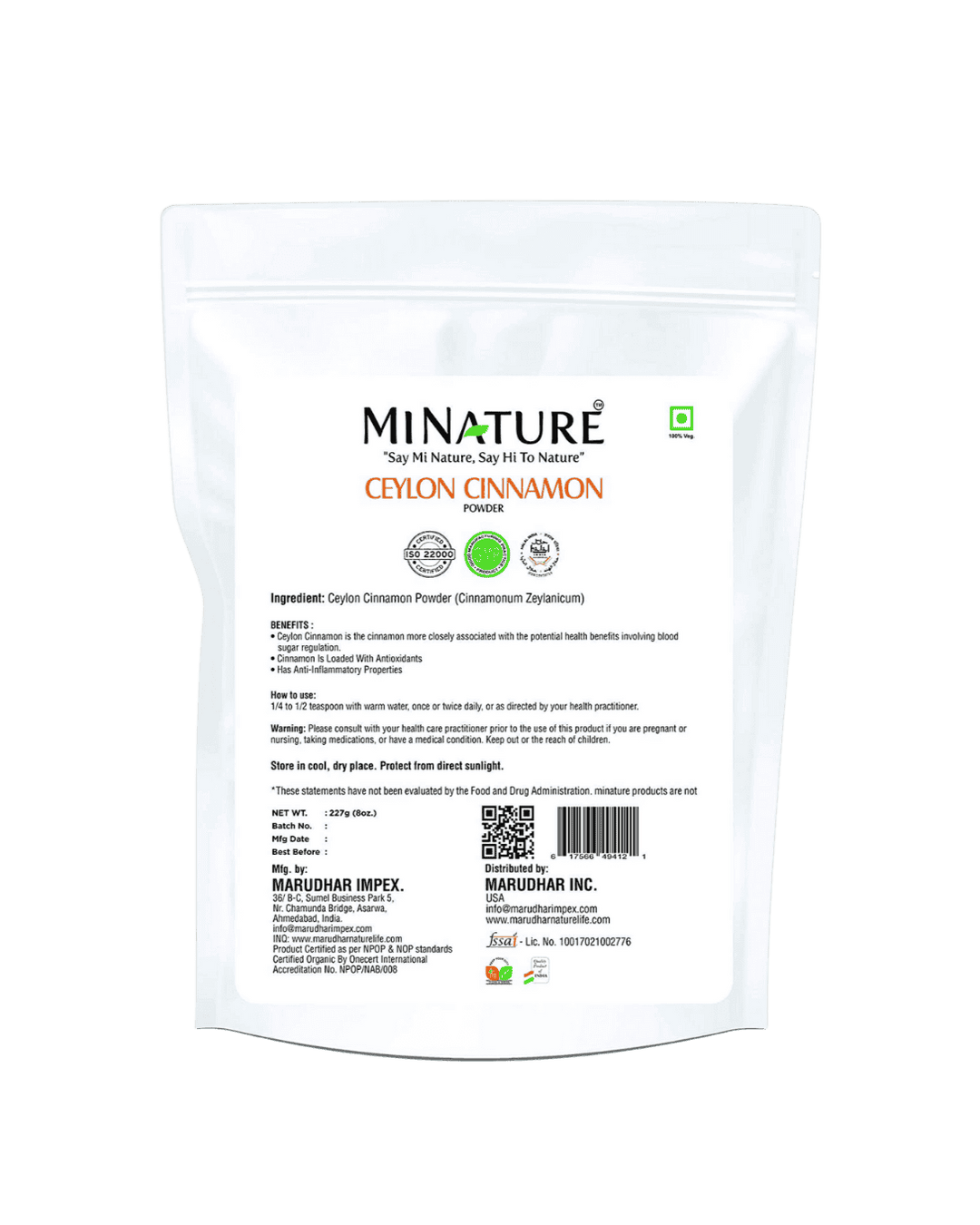 Ceylon Cinnamon, Minature, Ayurveda Store NZ