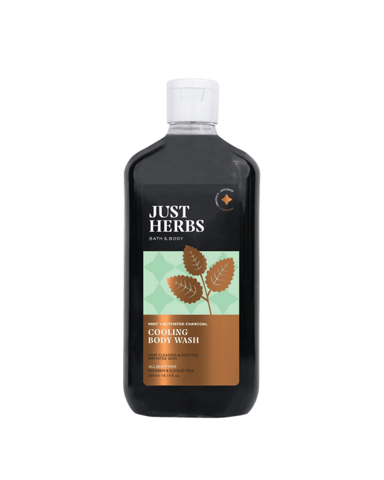Mint Cooling Body Wash with Activated Charcoal