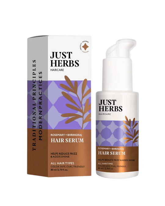 Hair Serum, Rosemary, Bhringraj, Just Herbs, Ayurveda Store NZ