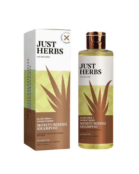 Moisturising Shampoo with Aloe Vera and Wheatgerm 200ml