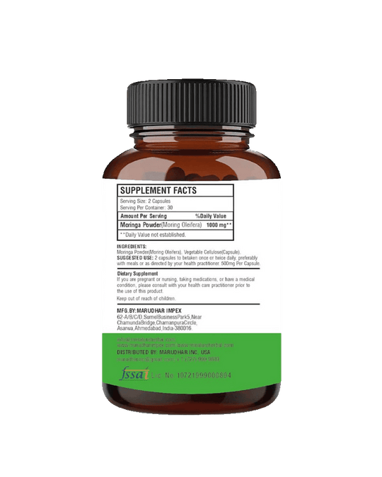 Moringa Capsule, Minature, Ayurveda Store Nz