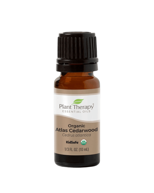Organic Atlas Cedarwood Essential Oil, Plant Therapy, Ayurveda Store NZ