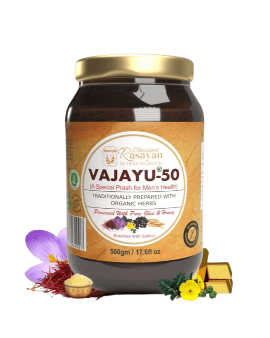 Herbal Jam for Men (Chyawanprash) 500gms | Enriched with Ashwagandha & Shilajit