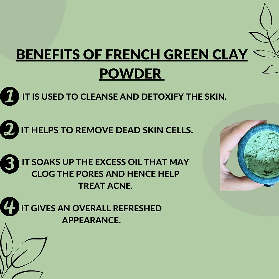 French Green Clay, Minature, Ayurveda Store NZ