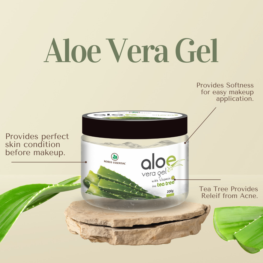 Aloe Vera Gel, Korus Essential, Ayurveda Store NZ