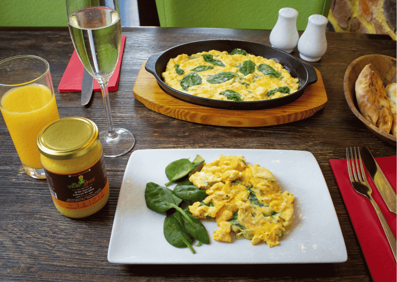 The Green Detox Omelette: Balance on a Plate