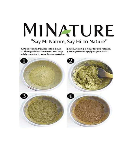 Henna, Indigo, Organic, Hair Color, Minature
