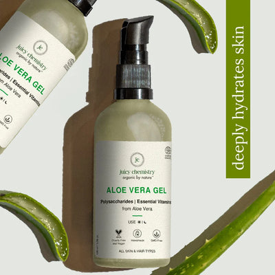 Organic Aloe Vera Gel, Juicy Chemistry, Ayurveda Store NZ
