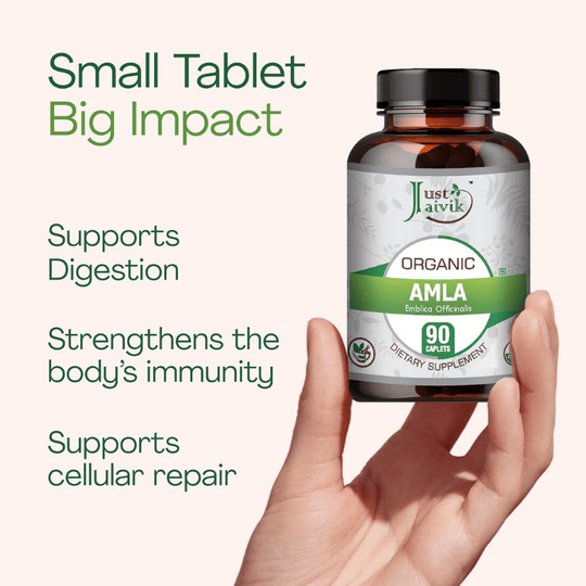 Just Jaivik, Amla Capsules, Ayurveda Store NZ