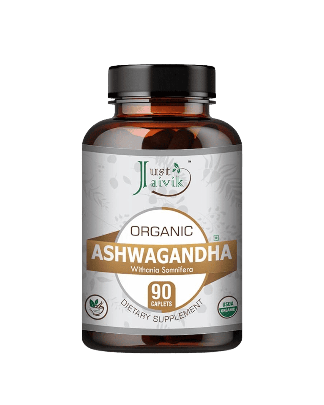 Just Jaivik, Ashwagandha Caplets, Ayurveda Store NZ
