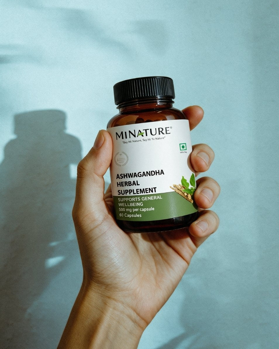 Ashwagandha +  L-Theanine Capsules 500mg