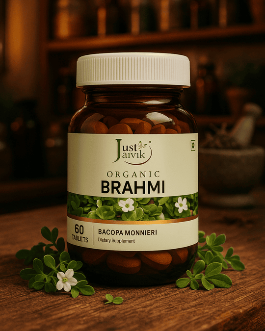 Organic Brahmi, Just Jaivik, Ayurveda Store NZ