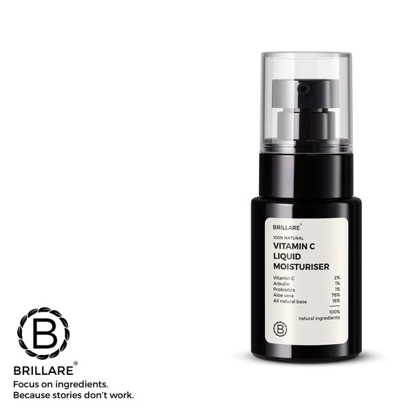 Vitamin C Liquid Moisturiser, Brillare, Ayurveda Store NZ