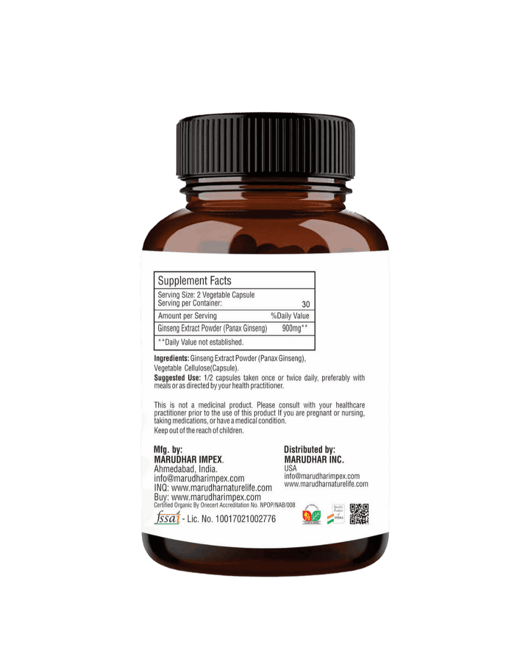 Ginseng Extract Capsules