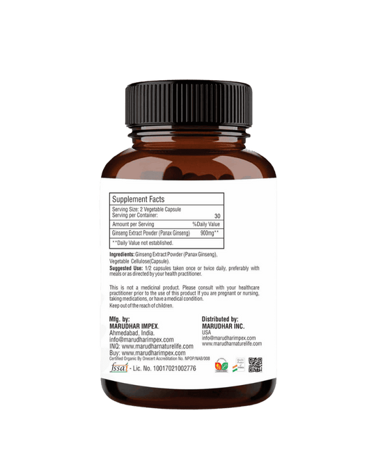 Ginseng Extract Capsules