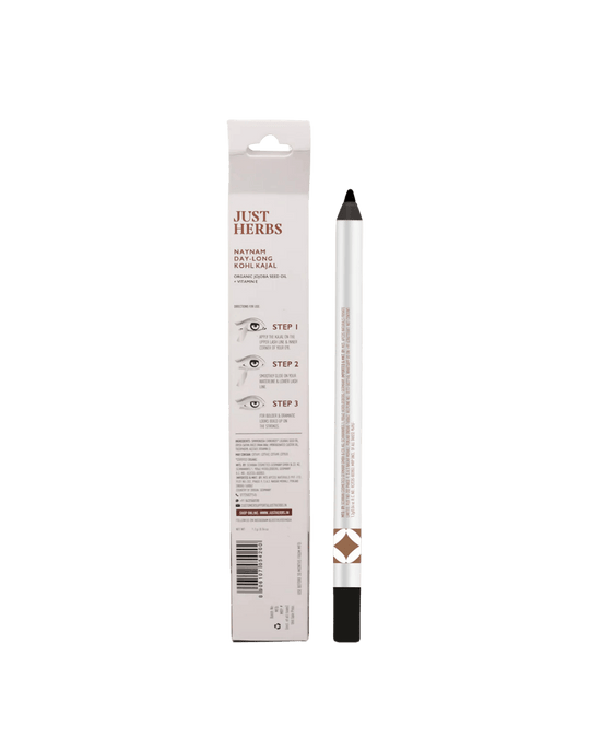 Naynam Day Long Sharpenable Kajal, Just Herbs, Ayurveda Store NZ
