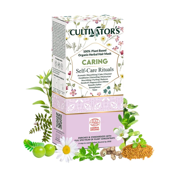 Cultivator's, Organic Herbal Hair Mask, Caring Hair Mask, Ayurveda Store NZ