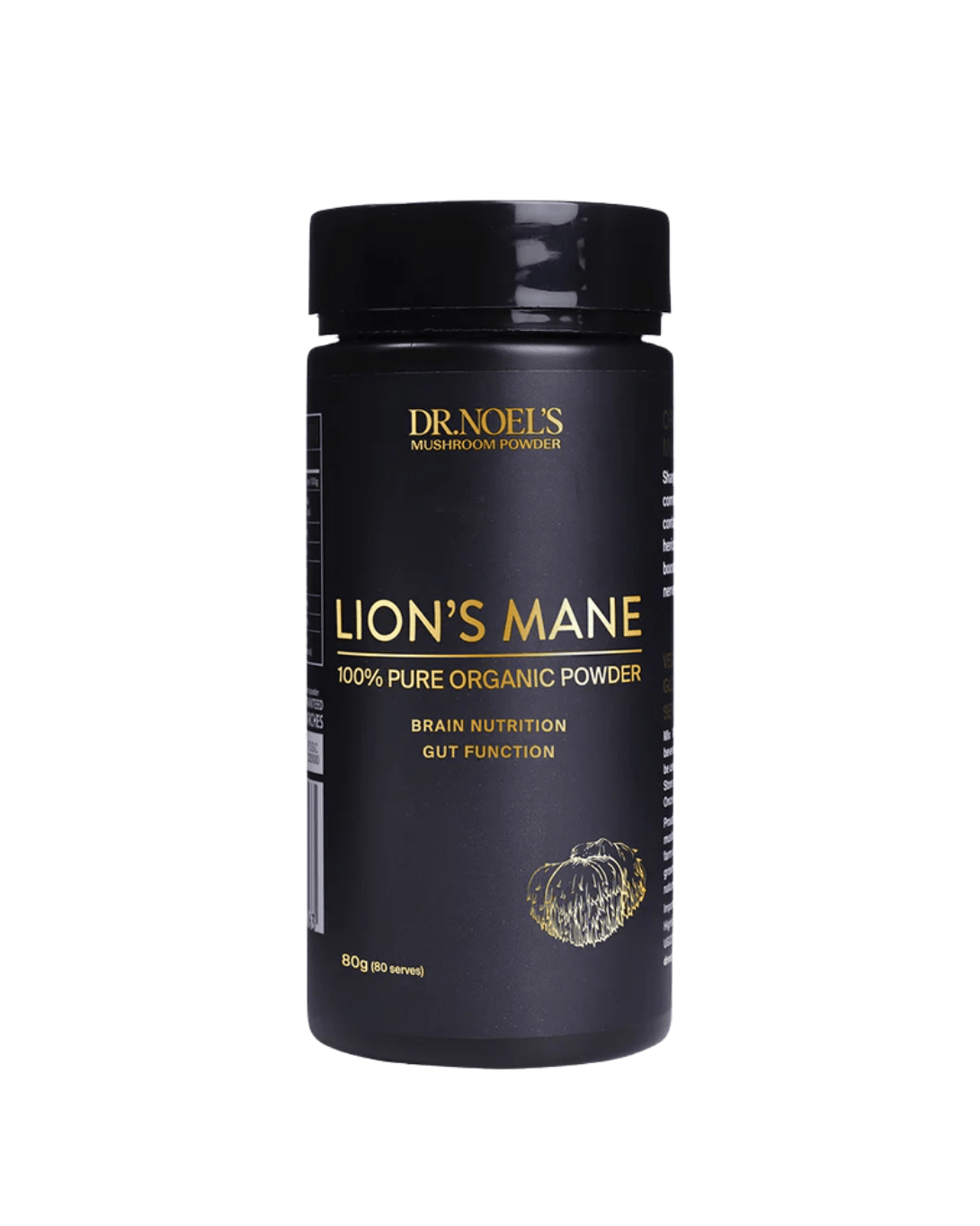 Lion's Mane Mushroom, Dr. Noel's, Brain Nutrition, Gut Function, Ayurveda Store NZ