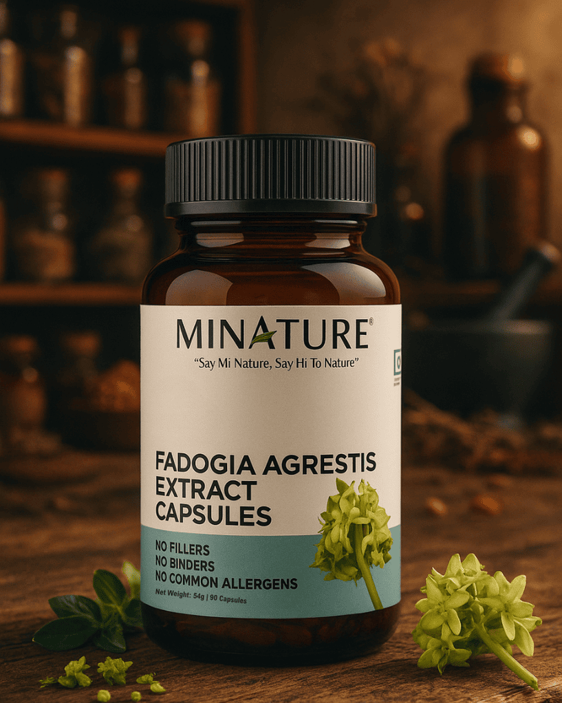 Fadogia Agrestis Capsules, Minature,  Ayurveda Store Nz
