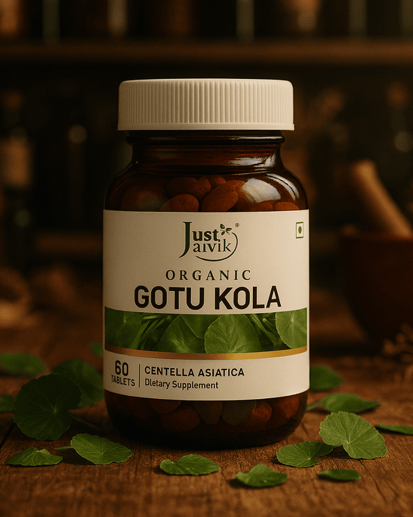 Gotu Kola tablets, Just Jaivik, Ayurveda Store NZ