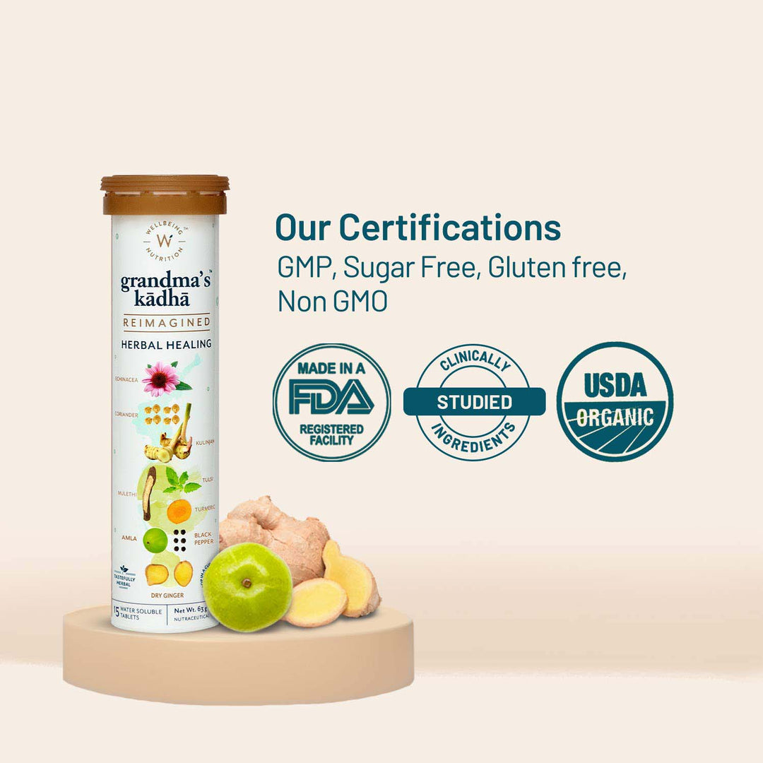 Grandma’s Kadha - Ayurvedic Drink to Support Respiratory Comfort