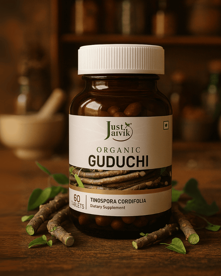 Guduchi Tablets, Just Jaivik, Ayurveda Store NZ