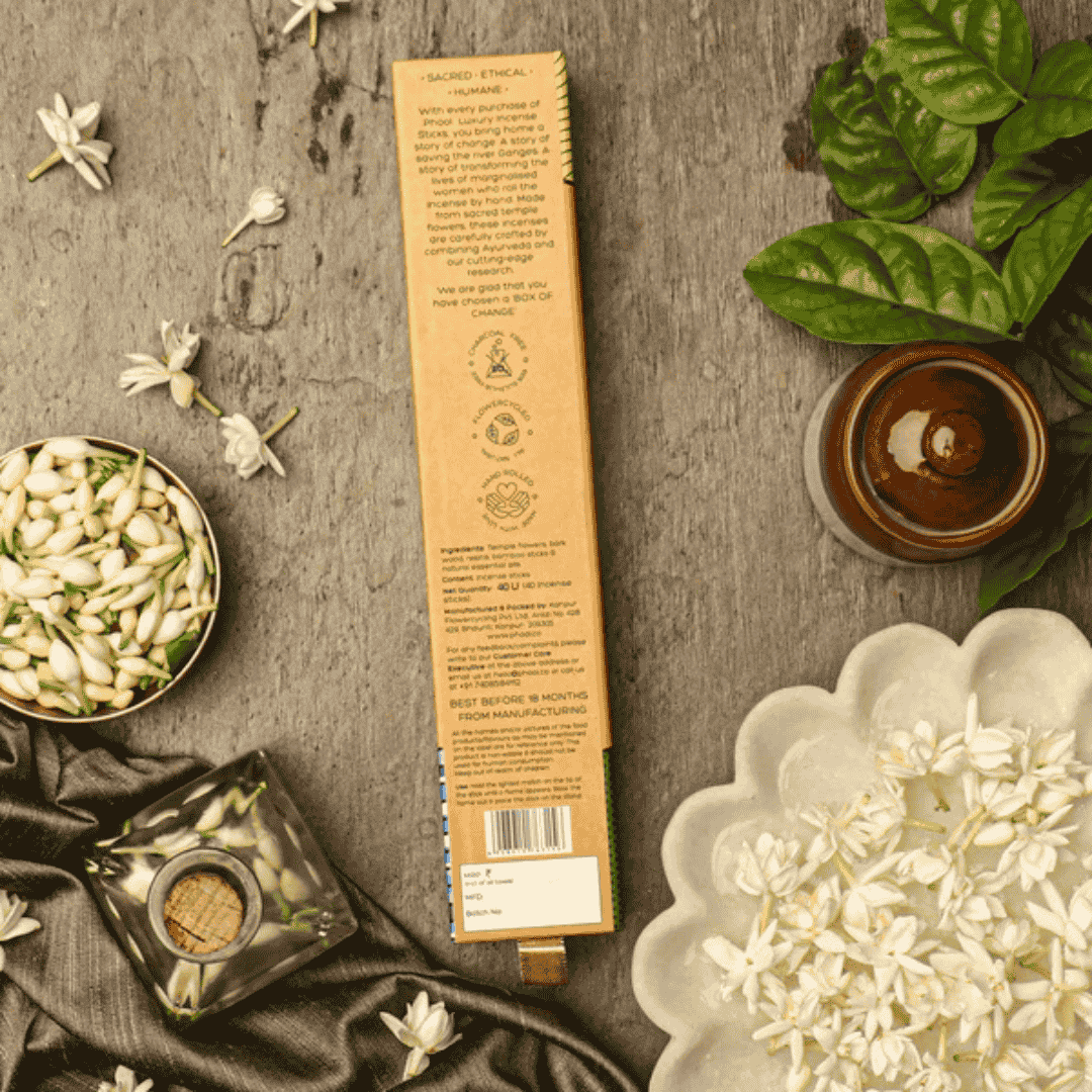 Phool, Jasmine Incense, Ayurveda Store NZ