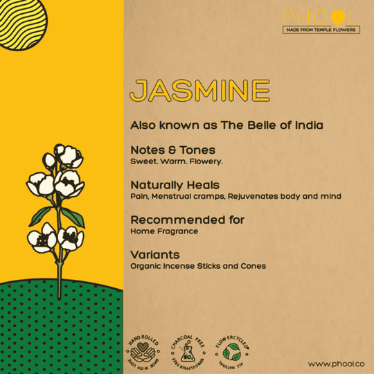 Phool, Jasmine Incense, Ayurveda Store NZ