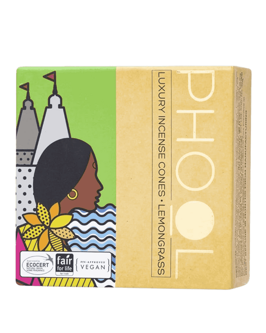 Lemongrass - Natural Incense Cones by Phool